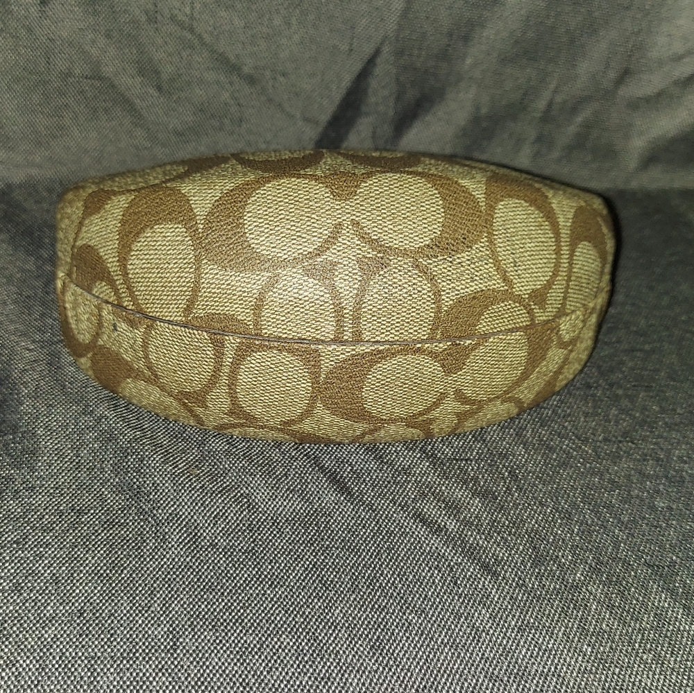 Coach hardshell glasses case